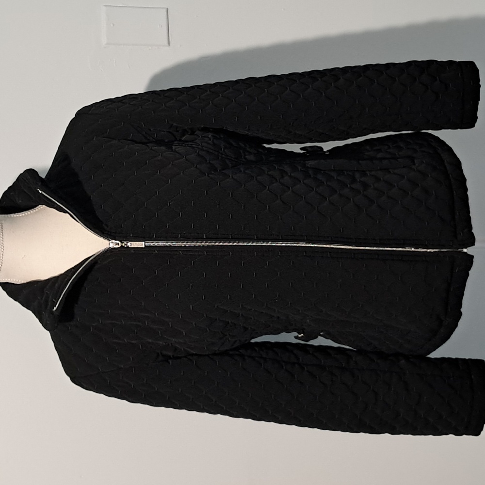 Gallery Quilted Light Weight Jacket.‎ Black. Size Small.
